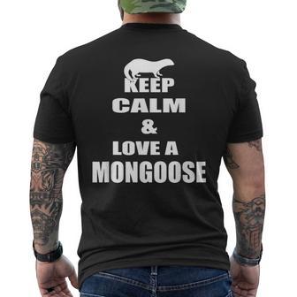 Camicia Mongoose Love A Mongoose T-shirt da uomo con stampa posteriore - Novitaregali