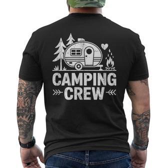 Camping Crew Retro-Abenteueranhänger T-Shirt mit Rückendruck - Geschenkecke