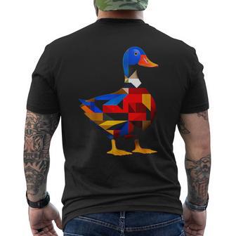 Canard Illustration Graphique Canard T-shirt imprimé au dos - Cadeauxyz