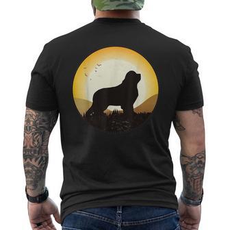 Cane Di Terranova Razza Di Cane T-shirt da uomo con stampa posteriore - Novitaregali