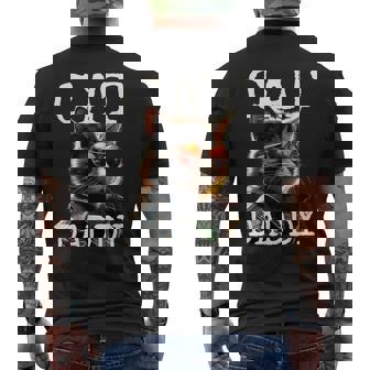 Cat Daddy Chats Papa Père Chat De Maison Papa Fête Des Pères T-shirt imprimé au dos - Cadeauxyz