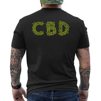 Cbd Bud マリファナ メンズTシャツ バックプリント - Kawaiitshirt