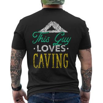 Ce Type Aime Lapéléologie Grotte Explorateurpéléologie T-shirt imprimé au dos - Cadeauxyz