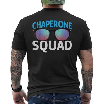 Chaperone Squad Event Guardians Leaders Men's T-shirt Back Print - Thegiftio UK