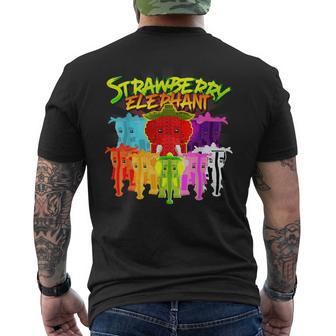 Chaque Éléphant Fraise Drôle Brainrot Pour Garçons Enfants Et Adolescents T-shirt imprimé au dos - Cadeauxyz
