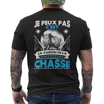 Chasseanglier Chasseur C'est Laaison De La Chasse T-shirt imprimé au dos - Cadeauxyz