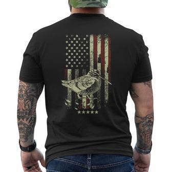 Chasseurs De Drapeaux Américains Chasse Oiseau Bécasse T-shirt imprimé au dos - Cadeauxyz