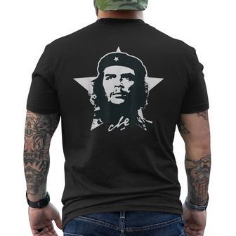 Che Guevara Estrella Revolución Cuba Rebelde Icono Camiseta Hombre Estampado Espalda - Regaloses