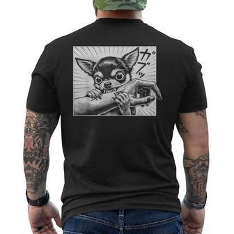 Chihuahua Dog Bite Chihuahua Lover Men's T-shirt Back Print - Thegiftio UK