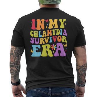 In My Chlamydia Survivor Era Inappropriate Adult Humor Men's T-shirt Back Print - Thegiftio