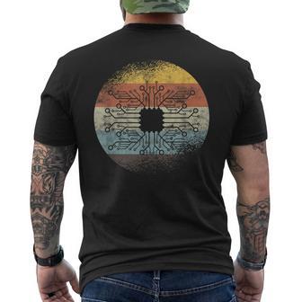 Circuito Técnico Informáticointage Engineer Tech Camiseta Hombre Estampado Espalda - Regaloses