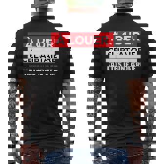 Citation Droleaint-Valentin Humour Célibataire T-shirt imprimé au dos - Cadeauxyz