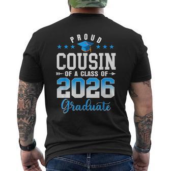 Class Of 2026 Graduation Proud Cousin Of A 2026 Graduate Men's T-shirt Back Print - Thegiftio UK
