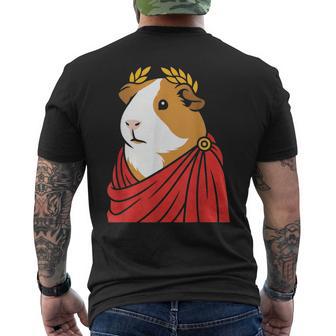 Cochon D'inde César Avec Robes Laurier T-shirt imprimé au dos - Cadeauxyz