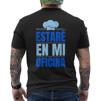 Cocinero De Cocina Estaré En Mi Oficina Cocinero Camiseta Hombre Estampado Espalda - Regaloses