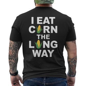 Como Maíz A Lo Largo Camiseta Hombre Estampado Espalda - Regaloses