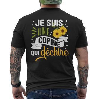Copine Humour Jeuis Un Copine Qui Déchire Humour T-shirt imprimé au dos - Cadeauxyz