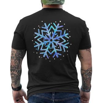 Copo De Nieve Invierno Nieve Navidad Familia A Juego Camiseta Hombre Estampado Espalda - Regaloses