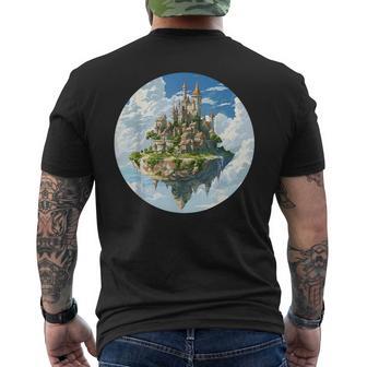 Costume De Château Dans Le Ciel T-shirt imprimé au dos - Cadeauxyz