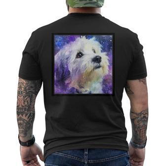 Coton De Tuléar Espace T-shirt imprimé au dos - Cadeauxyz