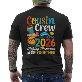 Cousin Crew 2026 Summer Making Memories Men's T-shirt Back Print - Monsterry