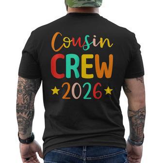 Cousin Crew 2026 Summer Vacation Beach Family Trip Matching Men's T-shirt Back Print - Monsterry