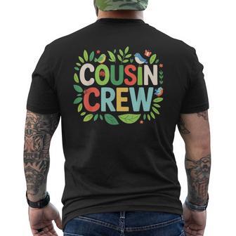 Cousin Crew Adults Kids Matching Cousin Giving Men's T-shirt Back Print - Thegiftio UK