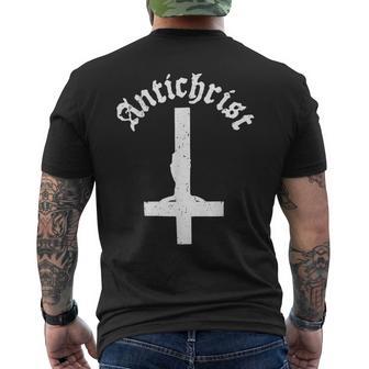Croix De Pierre Antichrist T-shirt imprimé au dos - Cadeauxyz
