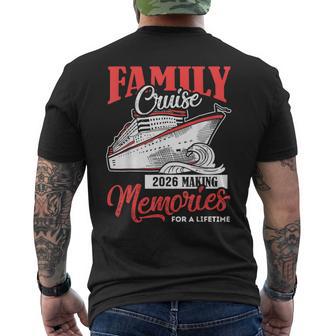 Crucero Familiar 2026 Hacer Recuerdos A Juego Cruising 2026 Camiseta Hombre Estampado Espalda - Regaloses