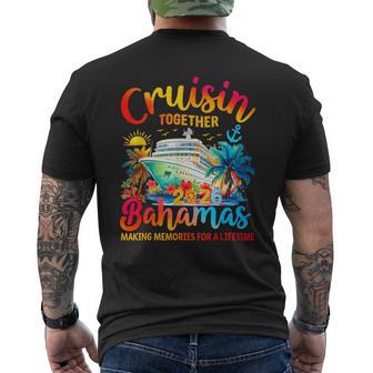 Cruisin' Together Bahamas 2026 Family Cruise Vacation Men's T-shirt Back Print - Thegiftio