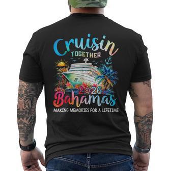 Cruisin Together Bahamas Vacation Family Bahamas Cruise 2026 Men's T-shirt Back Print - Thegiftio
