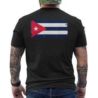 Cuban Flag Cuba Miamipanish Cuban メンズTシャツ バックプリント - Kawaiitshirt