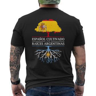 Cultivado スペイン語 アルゼンチン メンズTシャツ バックプリント - Kawaiitshirt
