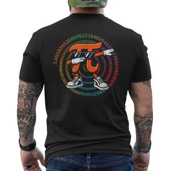 Dabbing Piímbolo Matemáticas Profesor Niños Pi Día 314 Camiseta Hombre Estampado Espalda - Regaloses