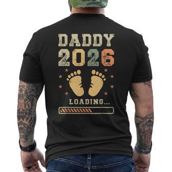 Daddy 2026 Loading Paternità Futuro Papà T-shirt da uomo con stampa posteriore - Novitaregali