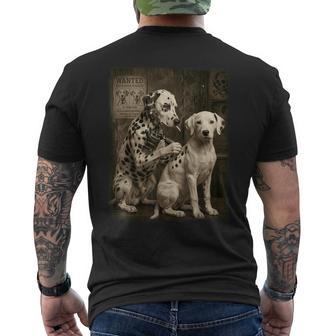 Dalmatien Tatouage T-shirt imprimé au dos - Cadeauxyz