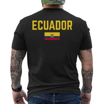Damen Herren Kinder Ecuador T-Shirt mit Rückendruck - Seseable