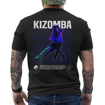 Dance Kizomba Urban Kiz Escuela De Danza Kizombero Kizz In Mangas Camiseta Hombre Estampado Espalda - Regaloses