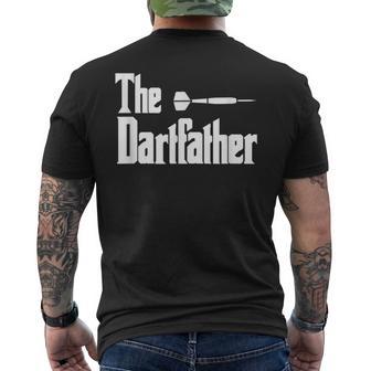 The Dart Father Darts Dart Player Father's Day Darts Lover Men's T-shirt Back Print - Thegiftio UK
