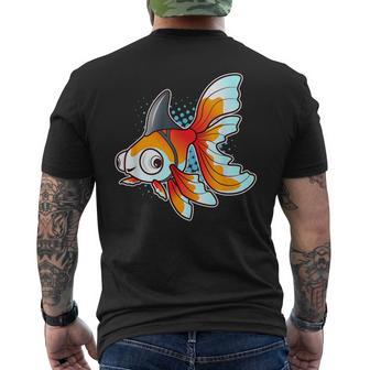 Déguisement De Requin Pour Poisson Rouge Humoristique De Poisson Clown T-shirt imprimé au dos - Cadeauxyz