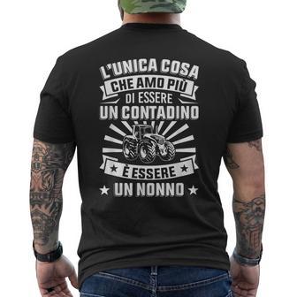 Detto Trattore Farmer Contadino Agricoltore E Nonno T-shirt da uomo con stampa posteriore - Novitaregali