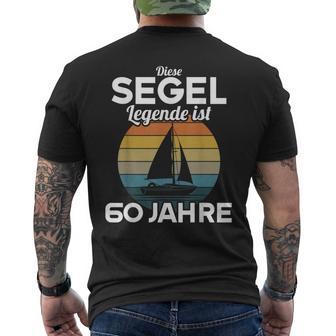 Dieseegel Legende Ist 60 Jahre 60 Geburtstagegler T-Shirt mit Rückendruck - Seseable