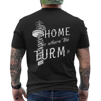 Dietzenbach Aussichtsturm Zuhause Ist Wo Der Turm Ist T-Shirt mit Rückendruck - Seseable
