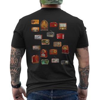 Divertido Regalo Para Friki De Radiointage Retro Antiguo Camiseta Hombre Estampado Espalda - Regaloses