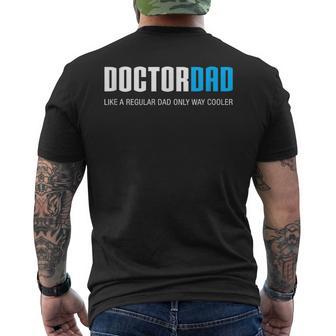 Doctor Dad Cute Father's Day Men's T-shirt Back Print - Thegiftio UK