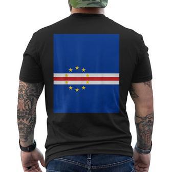 Drapeau Caboverde T-shirt imprimé au dos - Cadeauxyz