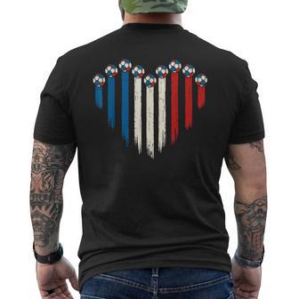 Drapeau Français Fantaisie France T-shirt imprimé au dos - Cadeauxyz
