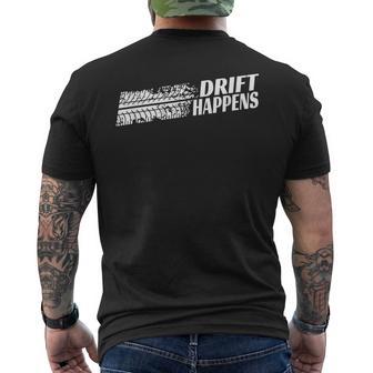 Drift Happens Automotriz Drifting Car Motorsports Camiseta Hombre Estampado Espalda - Regaloses