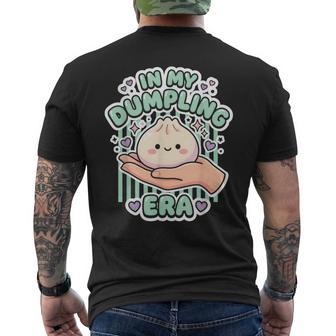 In My Dumpling Era Dumpling Squishy Cute Stress Ball Graphic Men's T-shirt Back Print - Thegiftio UK