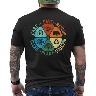 Earth Day 2026 Environment 56Th Earth Day Anniversary Men's T-shirt Back Print | Seseable CA